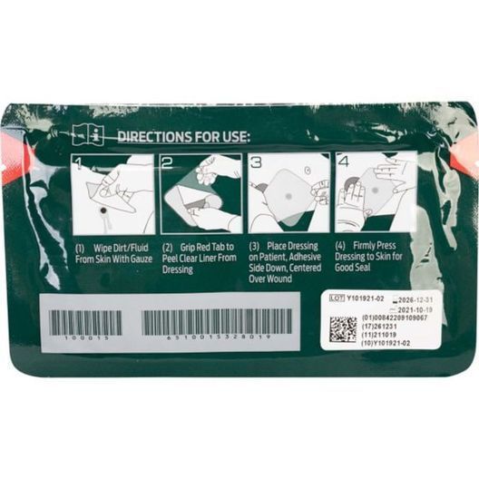 Набір оклюзійних наліпок HyFin Chest Seal Combo Pack