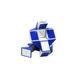 Rubik's Puzzle - Snake (White-Blue)