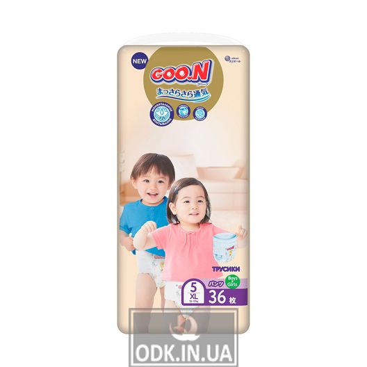 Трусики-підгузки Goo.N Premium Soft для дітей (XL, 12-17 кг, 36 шт)