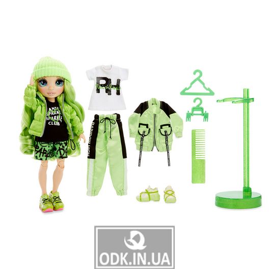 Rainbow High Doll - Jade (with accessories)