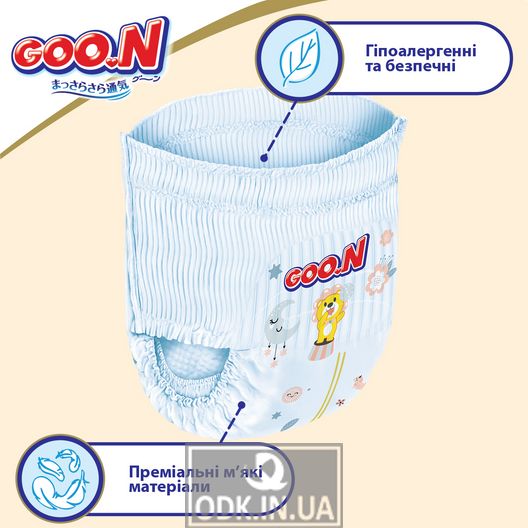 Трусики-подгузники Goo.N Premium Soft для детей (XL, 12-17 кг, 36 шт)