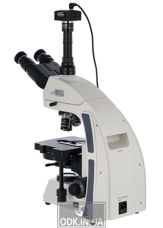 Мікроскоп цифровий Levenhuk MED D45T, тринокулярний