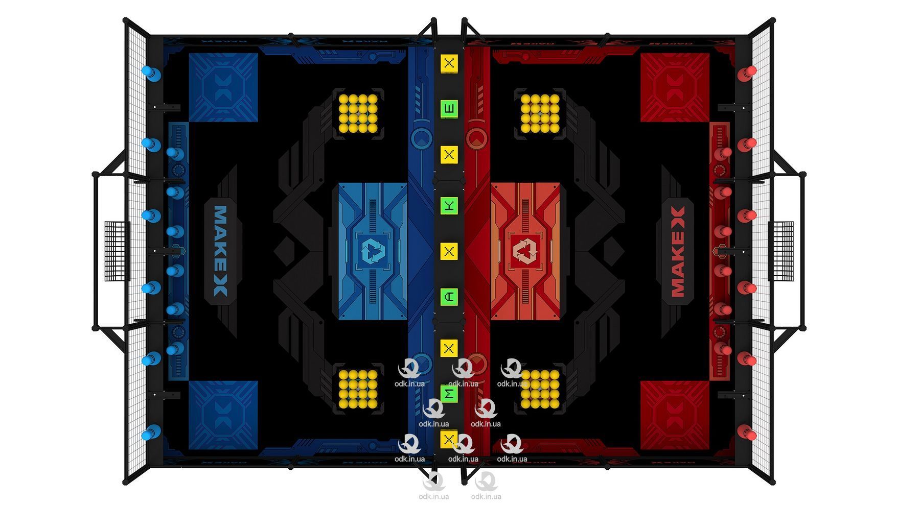 Makeblock Competition set 2022 MakeX Challenge Arena - BOD Ukraine ...