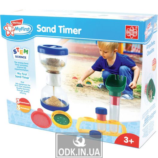 Комплект для игр с песком Edu-Toys Песочные часы (JS007)
