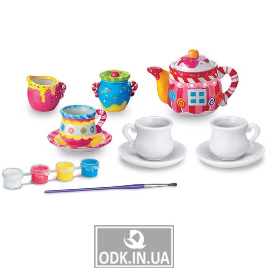 Set for coloring 4M Tea set (00-04541)