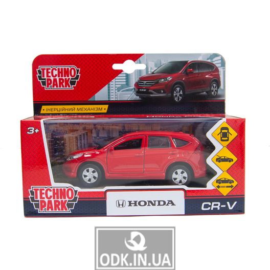 The car model is Honda CR-V