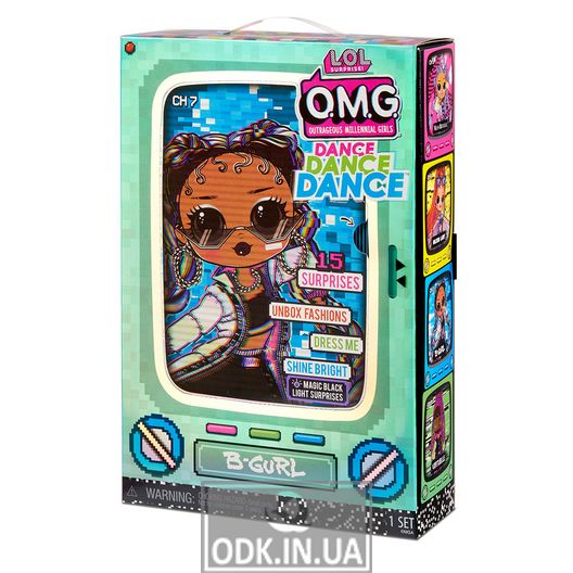 Набір з лялькою L.O.L. Surprise! серії O.M.G. Dance" - Брейк-данс Леді"