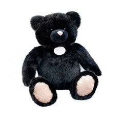 Soft toy Doudou - Bear black (120 cm)