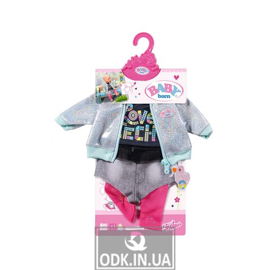 Set of clothes for dolls BABY born - City style