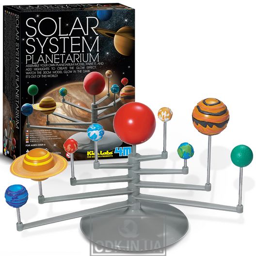 Модель Солнечной системы своими руками 4M (00-03257)