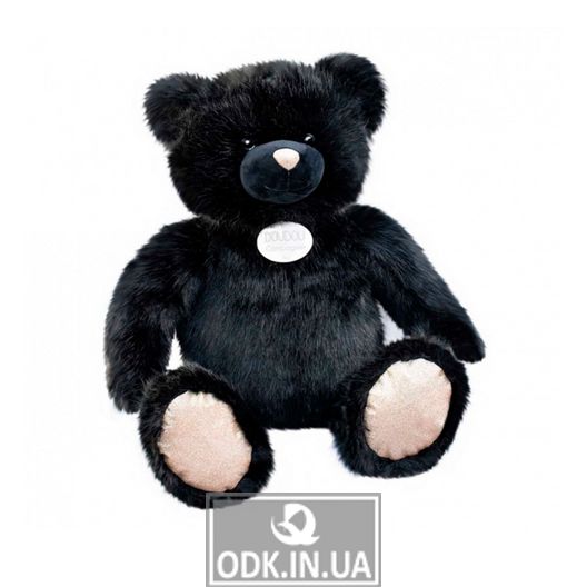 М'яка іграшка Doudou – Ведмедик чорний (120 cm)