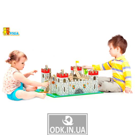 Wooden game set Viga Toys Toy lock (50310)