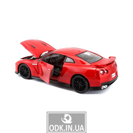 Автомодель – Nissan Gt-R (ассорти красный, белый металлик, 1:24)
