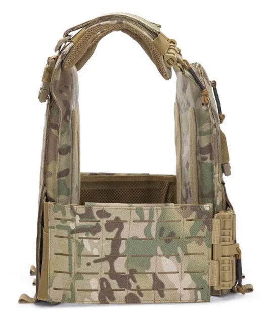 Плитоноска Plate Carrier Multicam GAF 901-34 із системою Molle + Демпфер EVO
