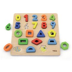 Wooden puzzle Viga Toys Figures and figures (50119)