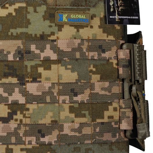 Тактичний жилет - плитоноска (чохол) Ares gen.2 зі швидким бічним і верхнім скиданням піксель (без плит) (00000001961)