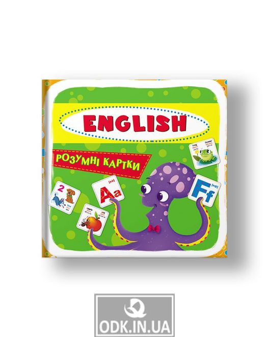 Smart cards. English ABC. 30 cards