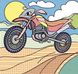 Watercolors. Motorcycles