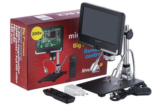 Мікроскоп із дистанційним керуванням Levenhuk DTX RC2