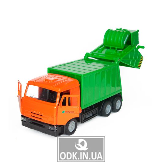 Car Model - Kamaz Garbage Truck (Light, Sound)