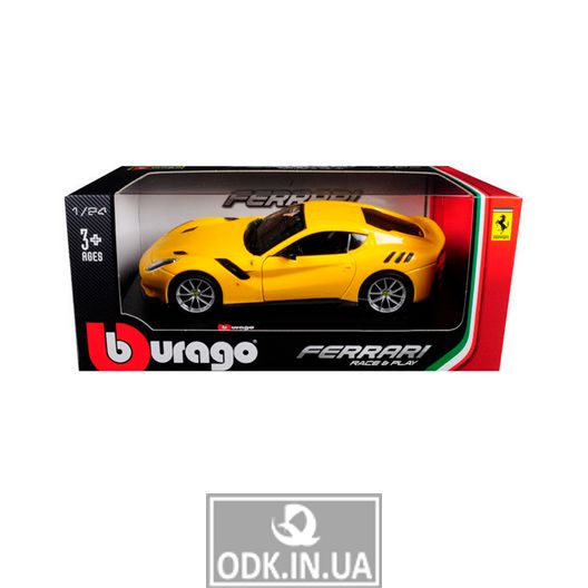 Car model - Ferrari F12Tdf (assorted yellow, red, 1:24)