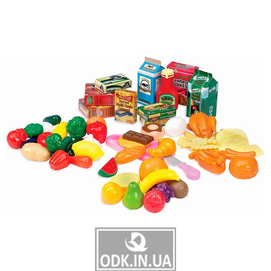 Game set - Basket with products