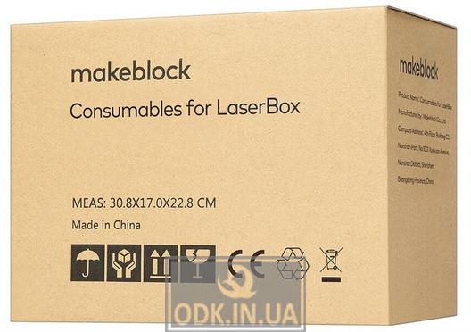 Makeblock Consumables for Laserbox 3.5mm plywood (56 pcs)