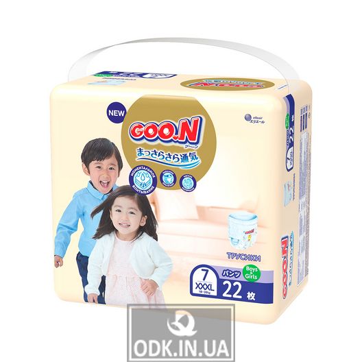 Трусики-підгузки Goo.N Premium Soft для дітей (3L, 18-30 кг, 22 шт)