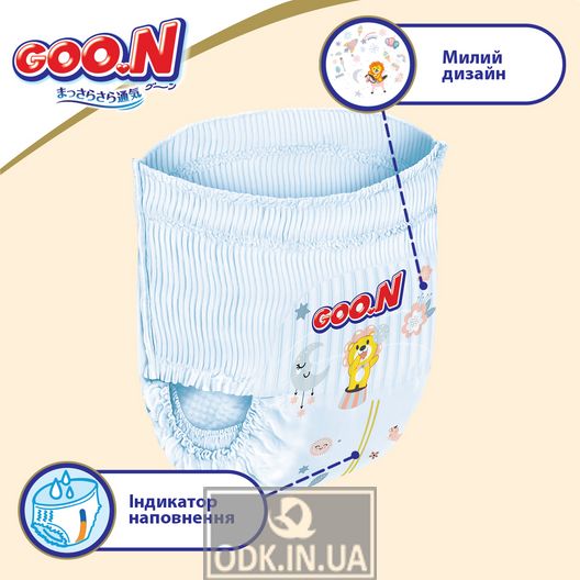 Трусики-подгузники Goo.N Premium Soft для детей (3L, 18-30 кг, 22 шт)