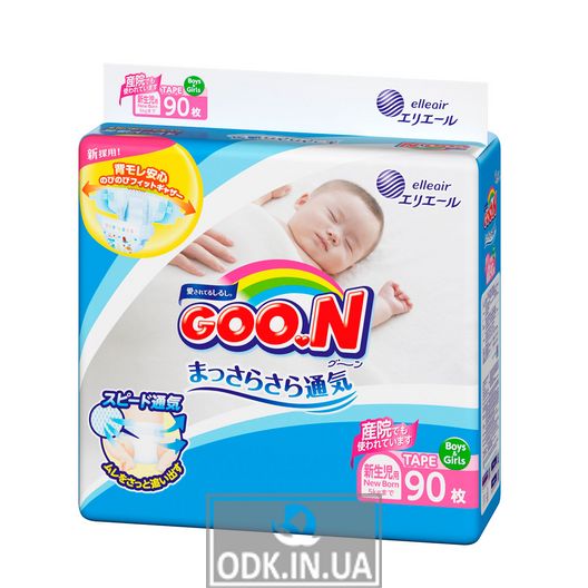 Подгузники Goo.N Для Младенцев Коллекция 2018 (Размер Ss, До 5 Кг)