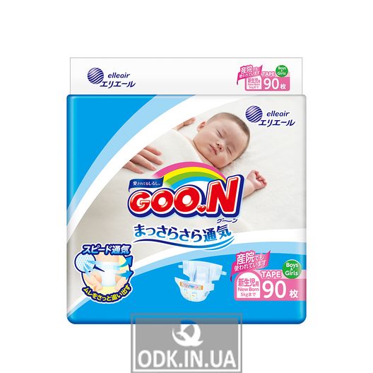 Підгузки Goo.N Для Немовлят Колекція 2018 (Розмір Ss, До 5 Кг)