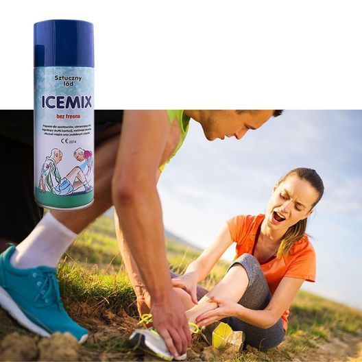 Спортивна заморозка Ice mix 400 мл (заморозка при травмах, вивихах, переломах)