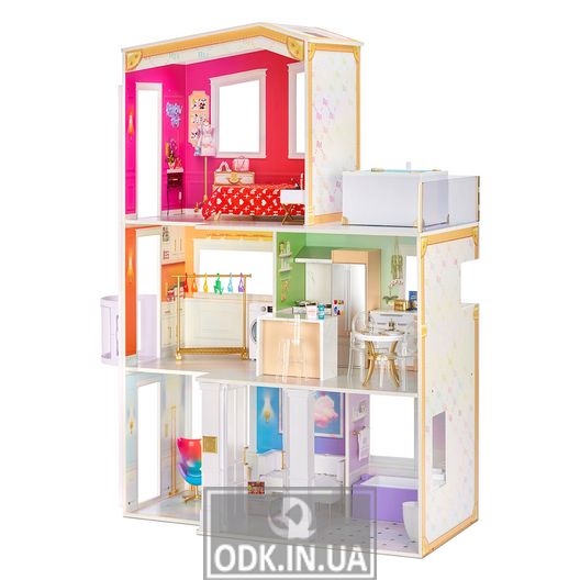 Игровой набор дом для кукол Rainbow High - Модный кампус