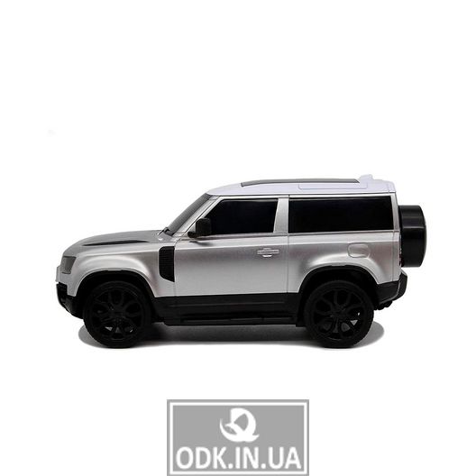 KS Drive car on land - Land Rover New Defender (1:24, 2.4Ghz, silver)