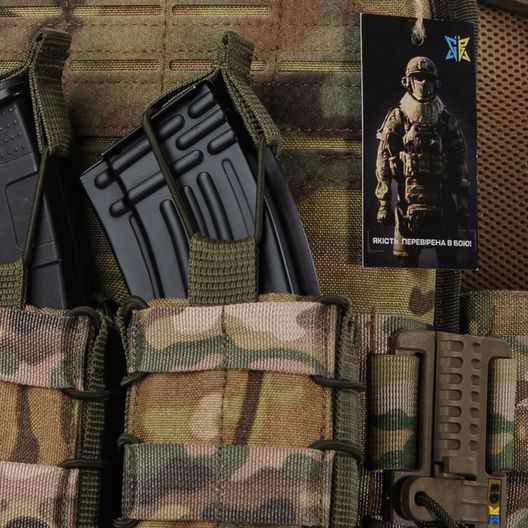 Плитоноска Ares gen.2. 3 підсумки АК. Мультикам.