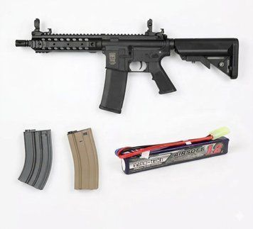 Комплект стрілецької зброї Airsoft Electric Gun М4 (AR15) в зборі