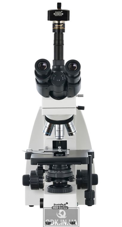Мікроскоп цифровий Levenhuk MED D40T, тринокулярний