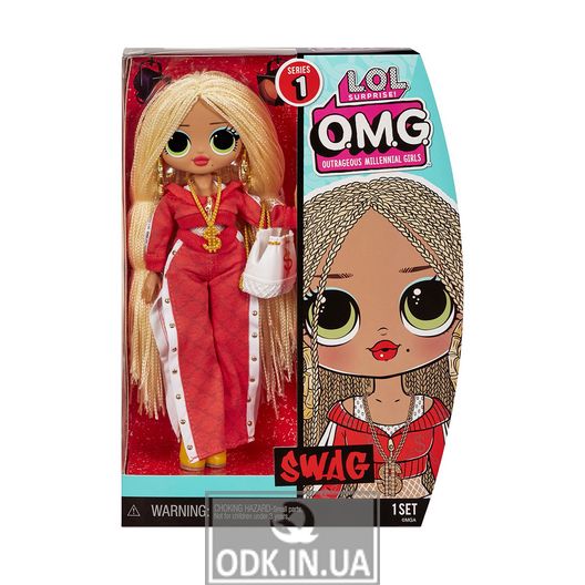 Doll LOL SURPRISE! OMG series "- LADY DJ with accessories"