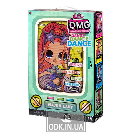 Набір з лялькою L.O.L. Surprise! серії O.M.G.Dance" - Леді-Крутишка"