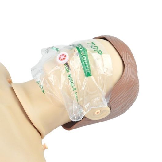 Плівка-клапан CPR для штучного дихання на брелоку