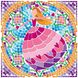 Набір для стікерної мозаїки 4M (3 в асорт. фея/русалка/принцеса) (00-04565)