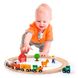 Wooden railway Viga Toys 19 el. (51615)