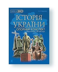 Історія України : повний курс у 49 таблицях : опорний конспект