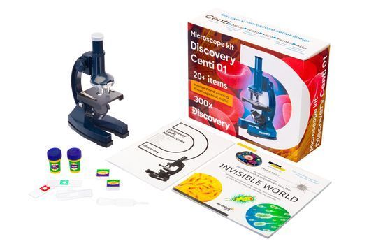 Мікроскоп Discovery Centi 01 з книгою