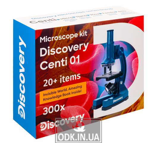 Microscope Discovery Centi 01 with a book