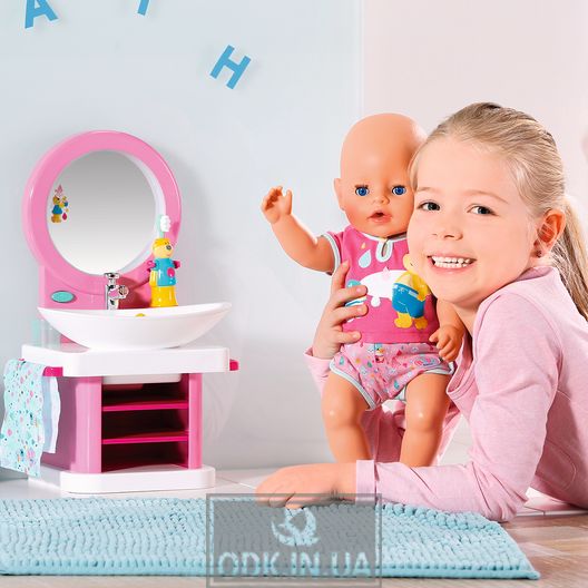 Интерактивный Умывальник для Куклы Baby Born - Водные Забавы