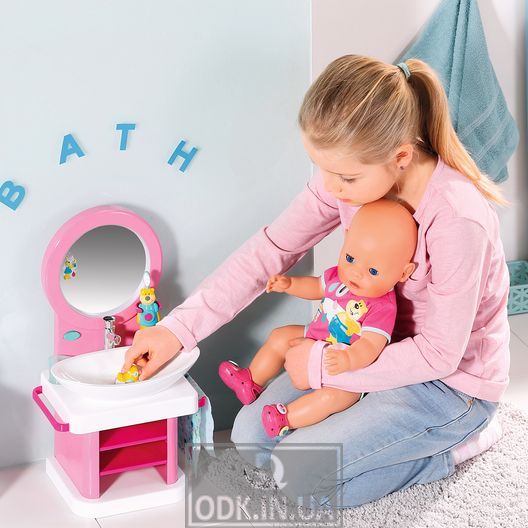 Interactive Washbasin For Baby Born Dolls - Water Fun