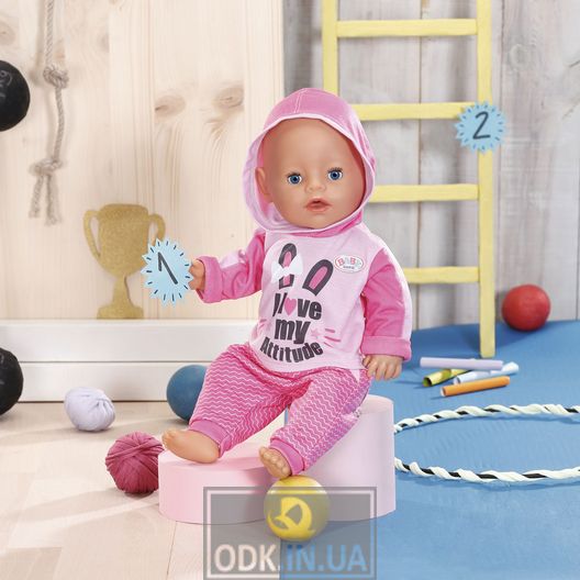 Набор одежды для куклы BABY born - Спортивный костюм (рож.)