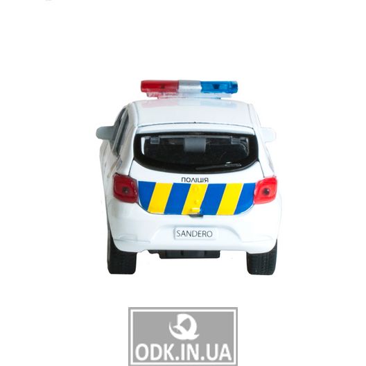 Автомодель - Renault Sandero Поліція