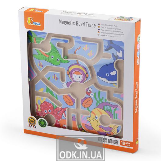 Магнітний лабіринт Viga Toys Підводний світ (50123)